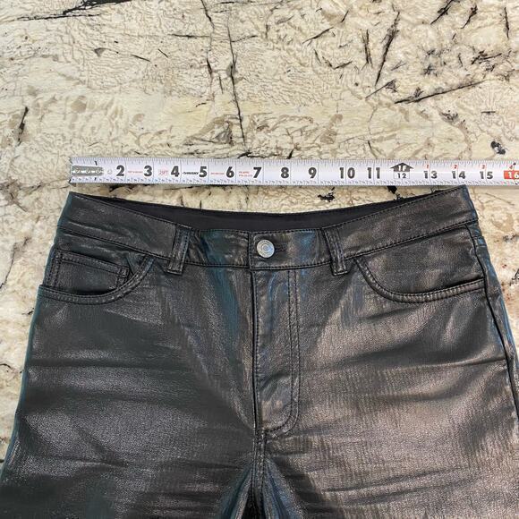 Aritzia Sunday Best Gabby Vegan Leather Pants Black Size‎ 2 - Picture 6 of 7